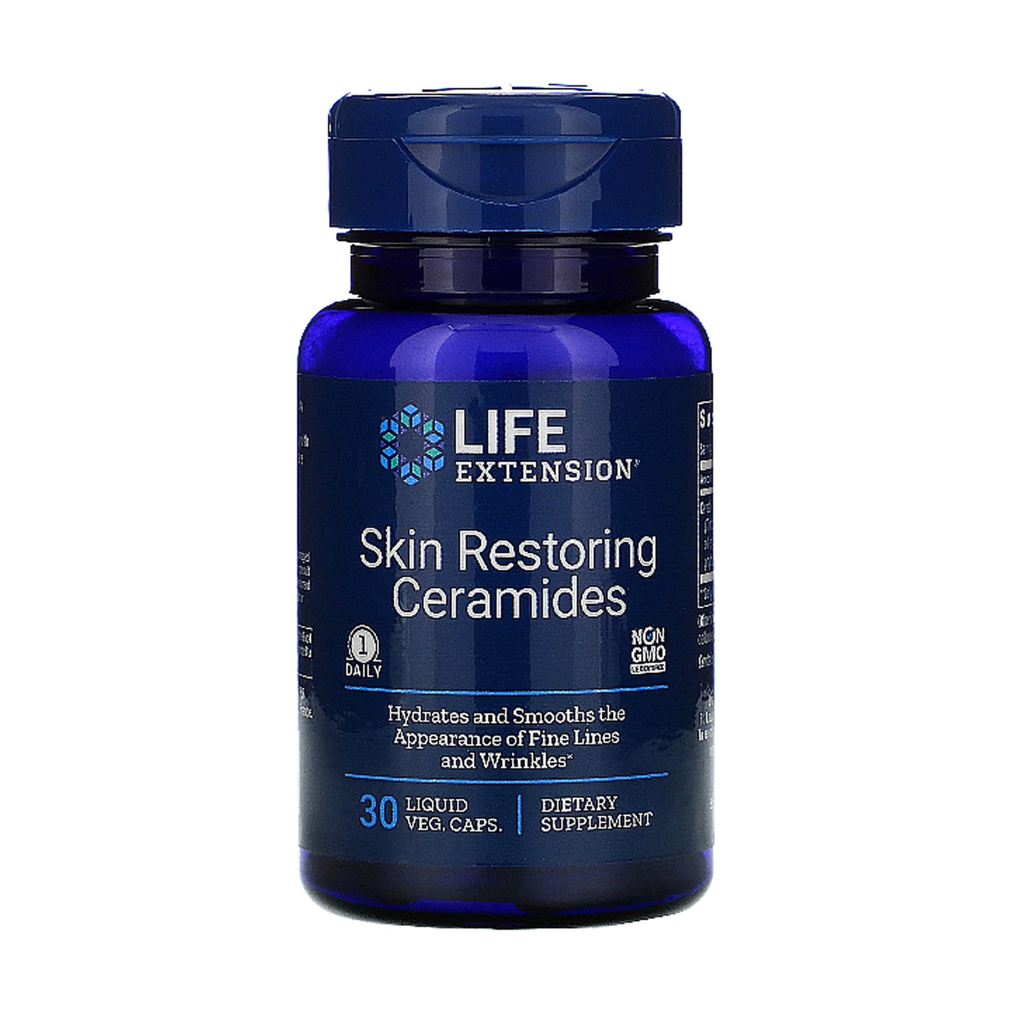 Відновлення шкіри Life Extension Skin Restoring Ceramides, 30 капсул